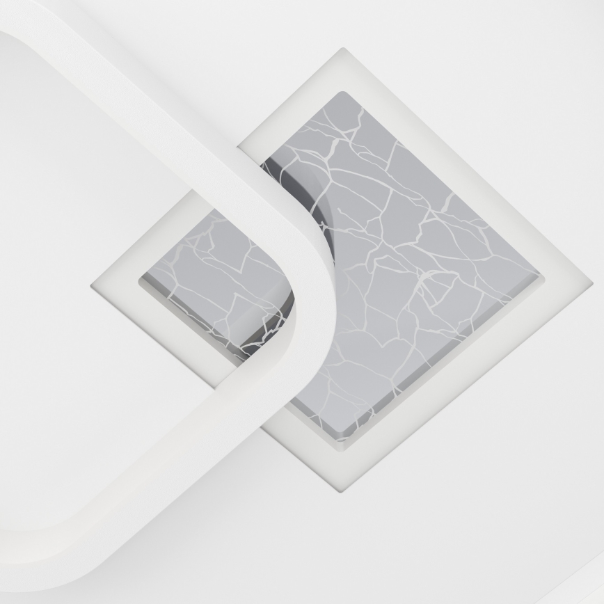 Eglo - LED Ceiling light 1xLED/16,2W/230V + 1xLED/9,2W 38x38 cm white