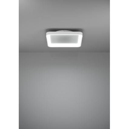 Eglo - LED Dimmable ceiling light LORETELLO LED/12W/230V white + remote control