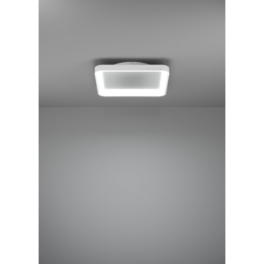Eglo - LED Dimmable ceiling light LORETELLO LED/12W/230V white + remote control