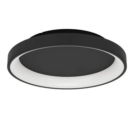 Eglo - LED Dimmable ceiling light LED/12W/230V 2700-6500K black + remote control