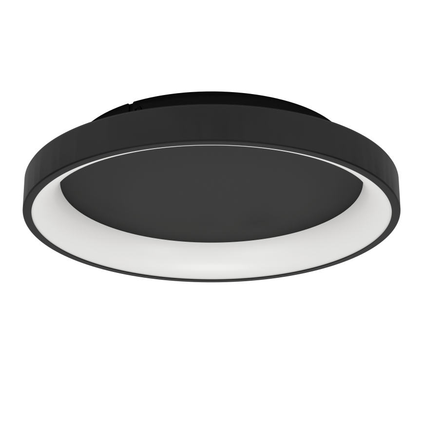 Eglo - LED Dimmable ceiling light LED/12W/230V 2700-6500K black + remote control