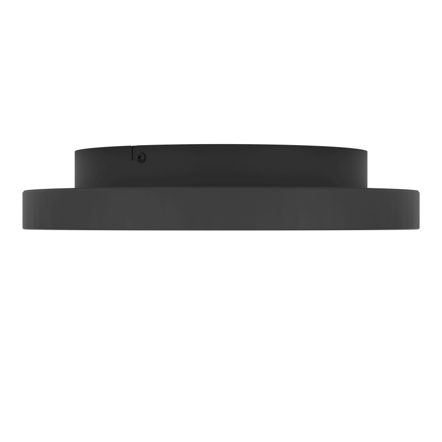Eglo - LED Dimmable ceiling light LED/12W/230V 2700-6500K black + remote control