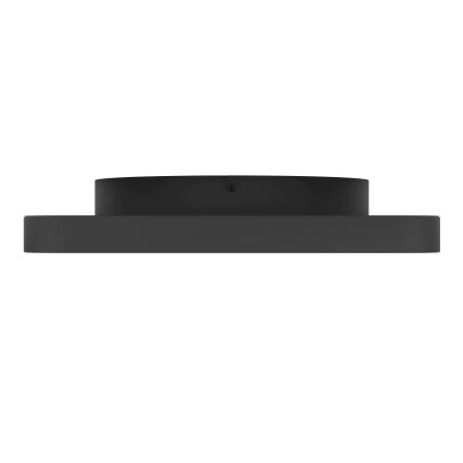 Eglo - LED Dimmable ceiling light LED/12W/230V 2700-6500K black + remote control