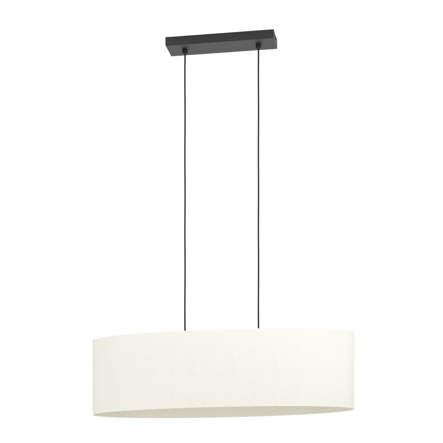 Eglo - Chandelier on a string 2xE27/60W/230V white