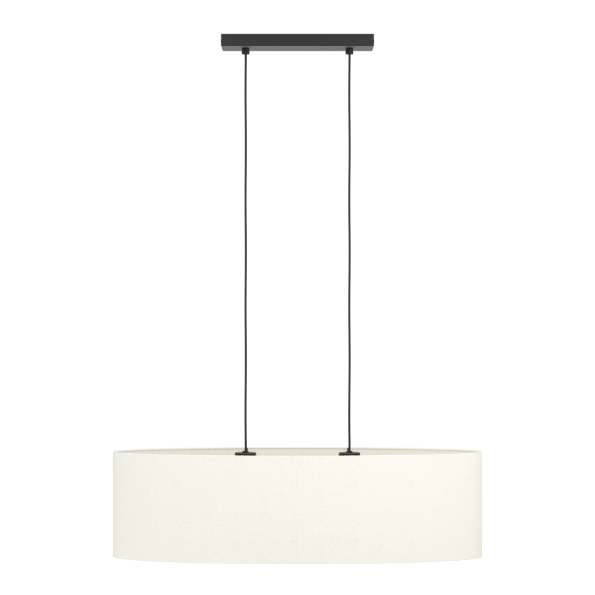 Eglo - Chandelier on a string 2xE27/60W/230V white
