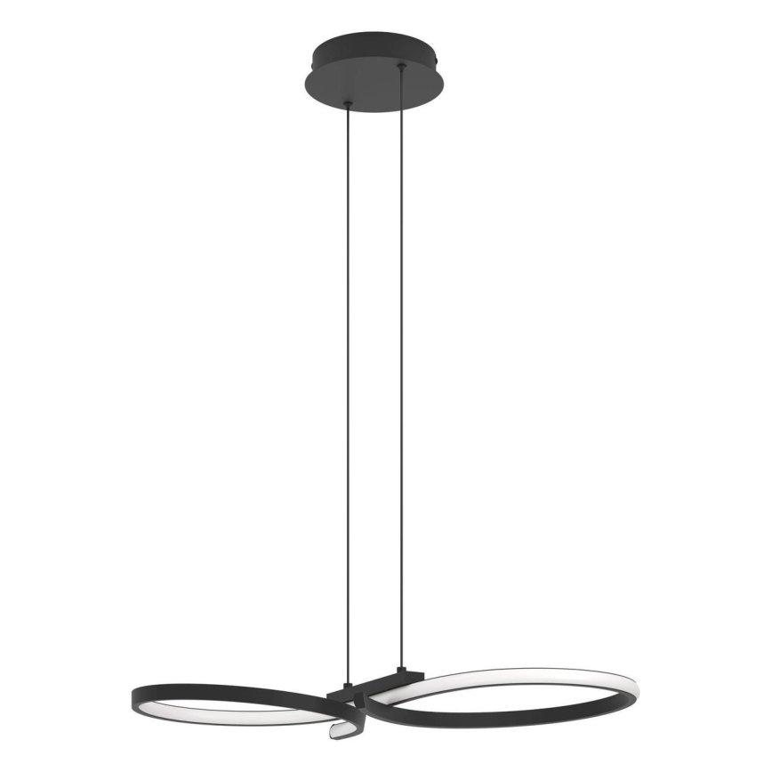 Eglo - LED Chandelier on a string LED/21W/230V 3000K black