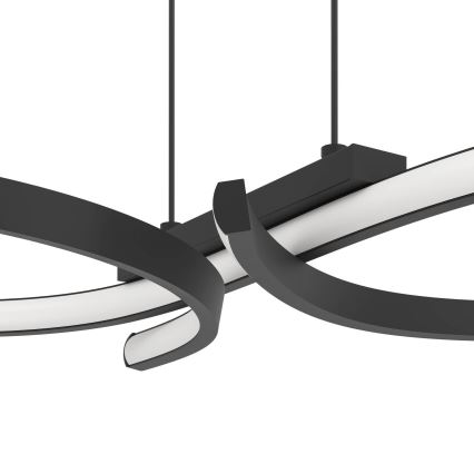 Eglo - LED Chandelier on a string LED/21W/230V 3000K black