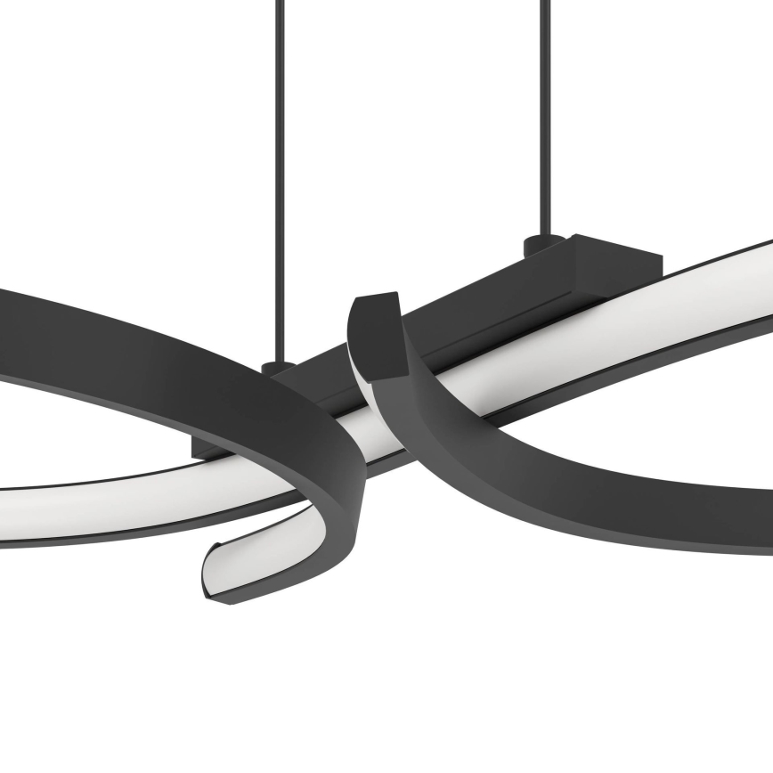 Eglo - LED Chandelier on a string LED/21W/230V 3000K black