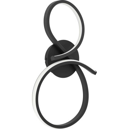 Eglo - LED Wall light LED/11,4W/230V 3000K black