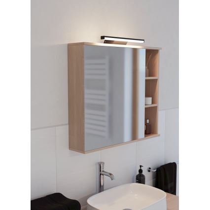 Eglo - LED RGBW Dimmable bathroom mirror lighting LED/12W/230V 2700-6500K IP44 black