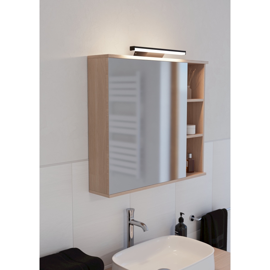 Eglo - LED RGBW Dimmable bathroom mirror lighting LED/12W/230V 2700-6500K IP44 black