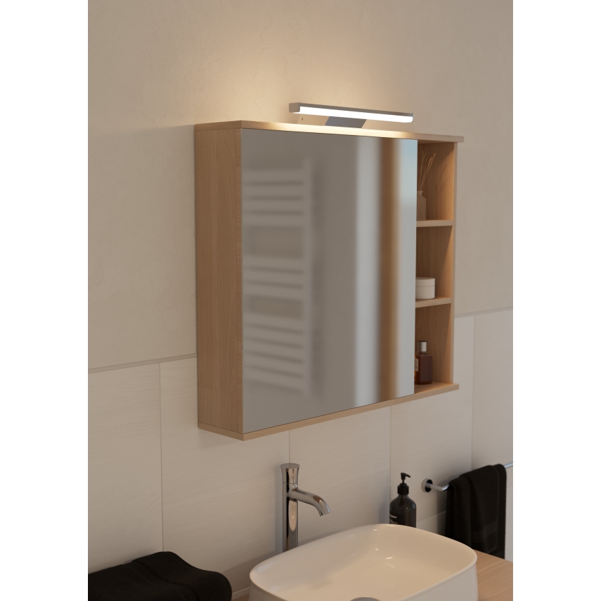 Eglo - LED RGBW Dimmable bathroom mirror lighting LED/12W/230V 2700-6500K IP44 matte chrome