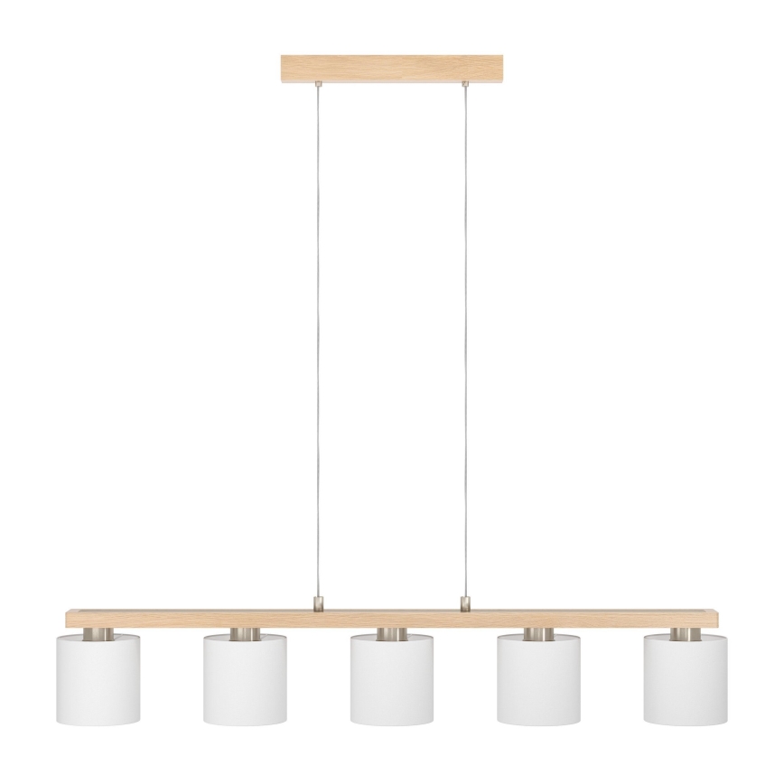 Eglo - Cable Pendant Light 5xE27/28W/230V
