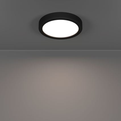 Eglo - LED Ceiling Light LED/7,5W/230V 2700/4000/6500K pr. 16,6 cm black