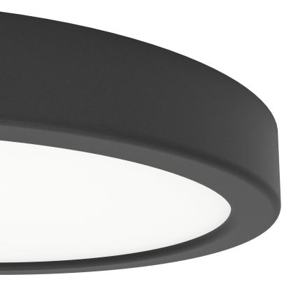 Eglo - LED Ceiling Light LED/11,5W/230V 2700/4000/6500K pr. 21,1 cm black
