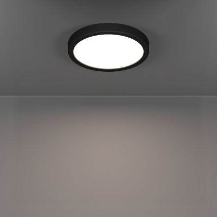 Eglo - LED Ceiling Light LED/11,5W/230V 2700/4000/6500K pr. 21,1 cm black