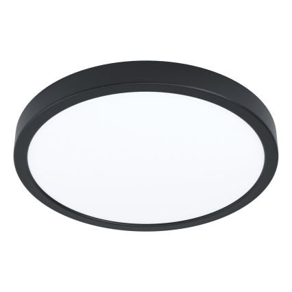 Eglo - LED Ceiling Light LED/14.2W/230V 2700/4000/6500K Ø 27.8 cm black