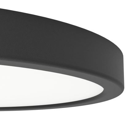 Eglo - LED Ceiling Light LED/14.2W/230V 2700/4000/6500K Ø 27.8 cm black