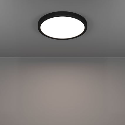 Eglo - LED Ceiling Light LED/14.2W/230V 2700/4000/6500K Ø 27.8 cm black