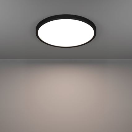 Eglo - LED Ceiling Light LED/17W/230V 2700/4000/6500K Ø 38.9 cm Black