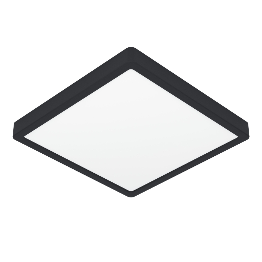 Eglo - LED Ceiling Light LED/13W/230V 2700/4000/6500K 29x29cm Black