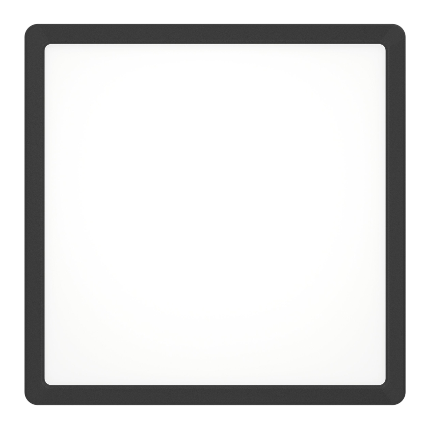 Eglo - LED Ceiling Light LED/13W/230V 2700/4000/6500K 29x29cm Black