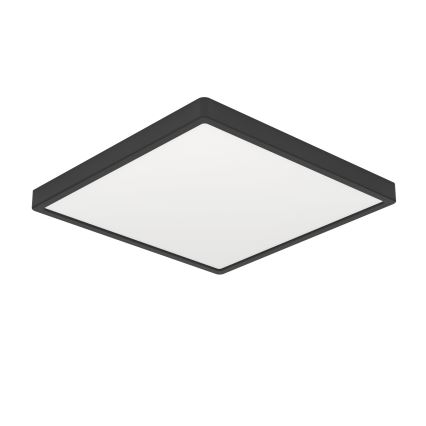 Eglo - LED Ceiling Light LED/17.5W/230V 2700/4000/6500K 39x39 cm Black