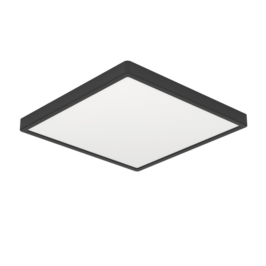 Eglo - LED Ceiling Light LED/17.5W/230V 2700/4000/6500K 39x39 cm Black