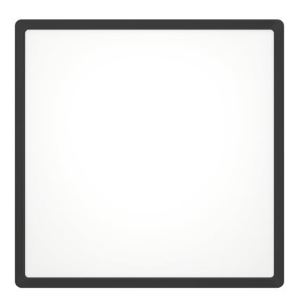 Eglo - LED Ceiling Light LED/17.5W/230V 2700/4000/6500K 39x39 cm Black