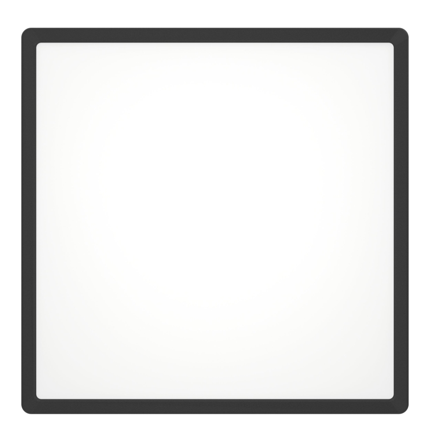 Eglo - LED Ceiling Light LED/17.5W/230V 2700/4000/6500K 39x39 cm Black