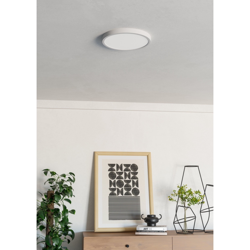 Eglo - LED Ceiling Light LED/14.2W/230V 2700/4000/6500K Ø 27.8 cm, white