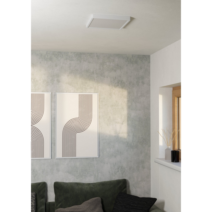 Eglo - LED Ceiling Light LED/13W/230V 2700/4000/6500K 29x29 cm white