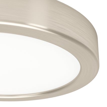 Eglo - LED Ceiling Light LED/7.5W/230V 2700/4000/6500K Ø 16.6 cm Matte Chrome