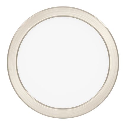 Eglo - LED Ceiling Light LED/7.5W/230V 2700/4000/6500K Ø 16.6 cm Matte Chrome