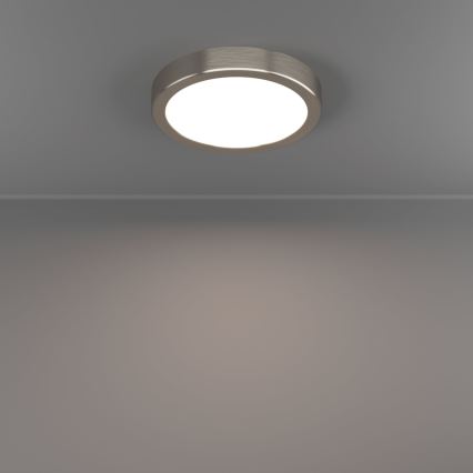 Eglo - LED Ceiling Light LED/7.5W/230V 2700/4000/6500K Ø 16.6 cm Matte Chrome