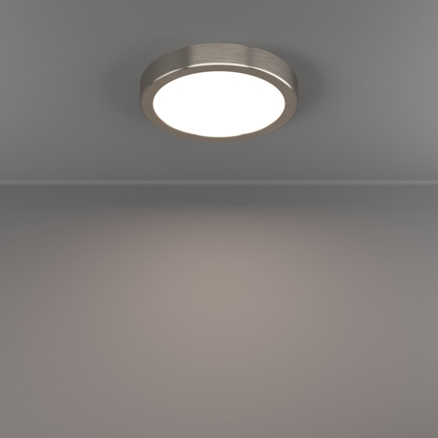 Eglo - LED Ceiling Light LED/7.5W/230V 2700/4000/6500K Ø 16.6 cm Matte Chrome