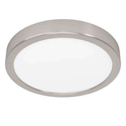 Eglo - LED Ceiling Light, 11.5 W, 230 V, 2700/4000/6500 K, Ø 21.1 cm, Matte Chrome