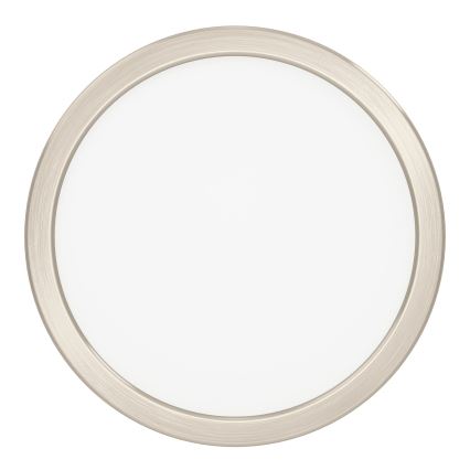 Eglo - LED Ceiling Light, 11.5 W, 230 V, 2700/4000/6500 K, Ø 21.1 cm, Matte Chrome