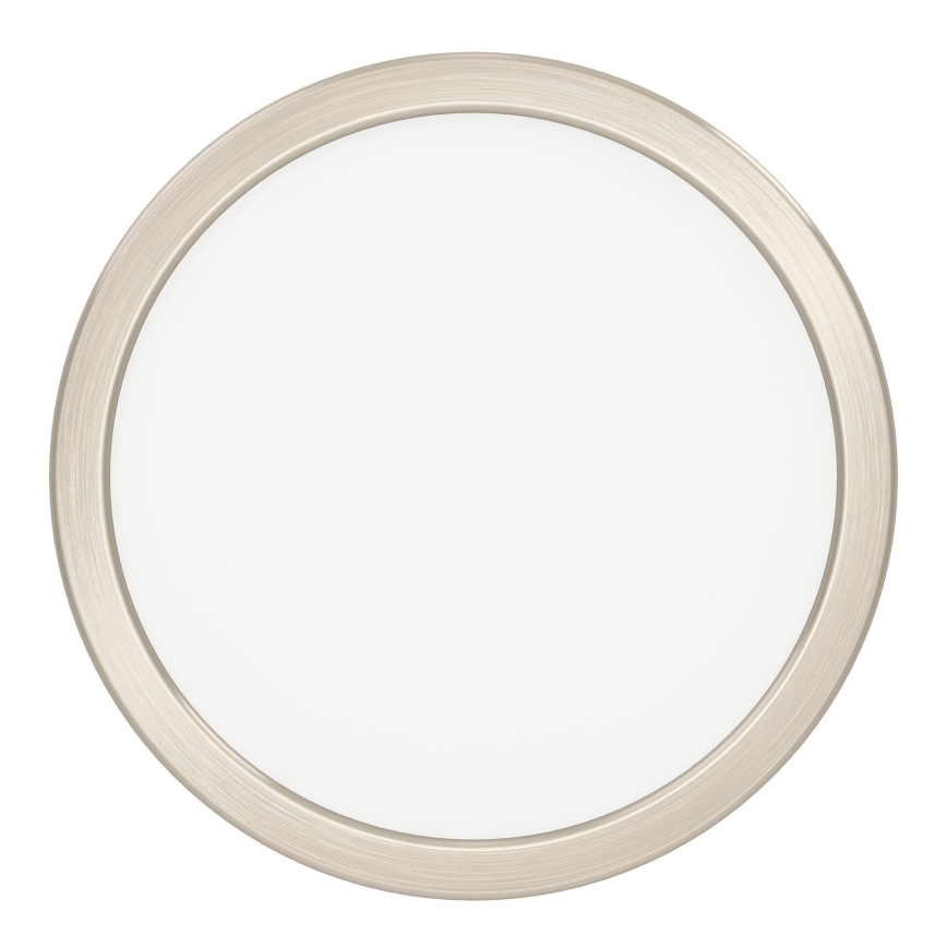 Eglo - LED Ceiling Light, 11.5 W, 230 V, 2700/4000/6500 K, Ø 21.1 cm, Matte Chrome