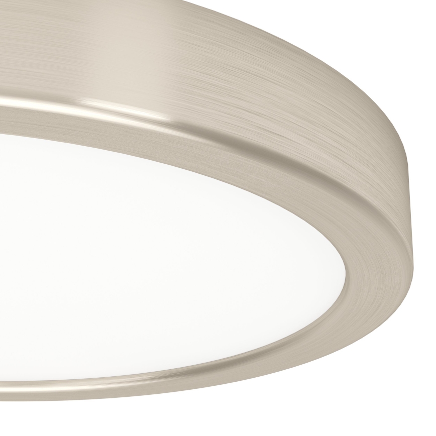 Eglo - LED Ceiling Light, 11.5 W, 230 V, 2700/4000/6500 K, Ø 21.1 cm, Matte Chrome