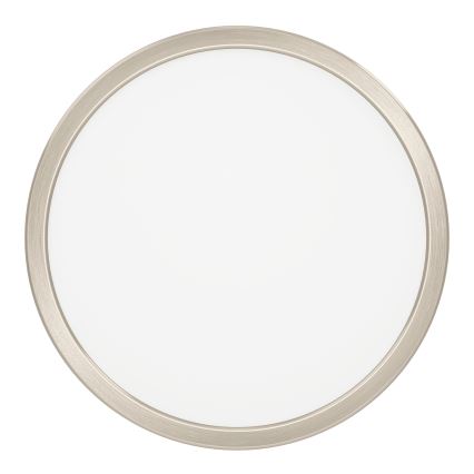 Eglo - LED ceiling light, 14.2 W, 230 V, 2700/4000/6500 K, Ø 27.8 cm, matte chrome