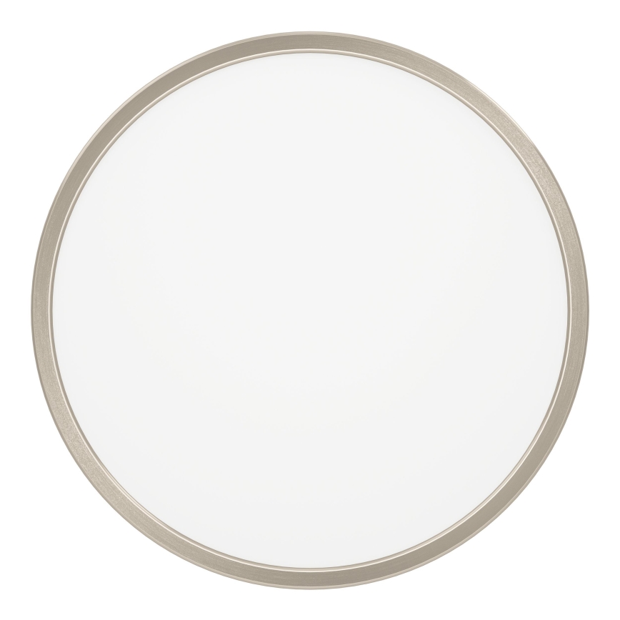 Eglo - LED Ceiling Light LED/17W/230V 2700/4000/6500K Ø 38.9 cm Matte Chrome