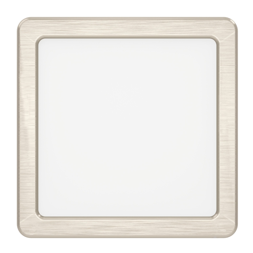 Eglo - LED Ceiling Light LED/7W/230V 2700/4000/6500K 15x15 cm Matte Chrome