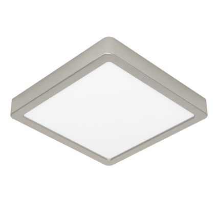 Eglo - LED Ceiling Light LED/10,5W/230V 2700/4000/6500K 22x22 cm matte chrome