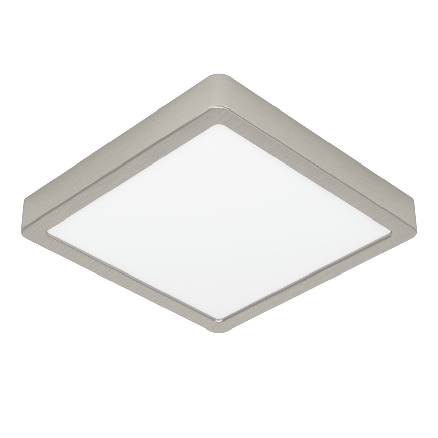 Eglo - LED Ceiling Light LED/10,5W/230V 2700/4000/6500K 22x22 cm matte chrome