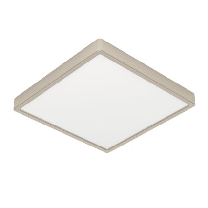Eglo - LED Ceiling light LED/13W/230V 2700/4000/6500K 29x29 cm matte chrome