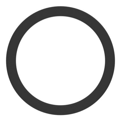 Eglo - LED Bathroom Ceiling Light, 7.5 W, 230 V, Ø 16.6 cm, IP44, Black