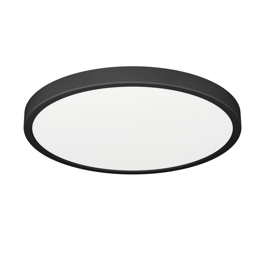 Eglo - LED Bathroom Ceiling Light LED/14.2 W/230 V 2700/4000/6500 K Ø 27.8 cm IP44 Black
