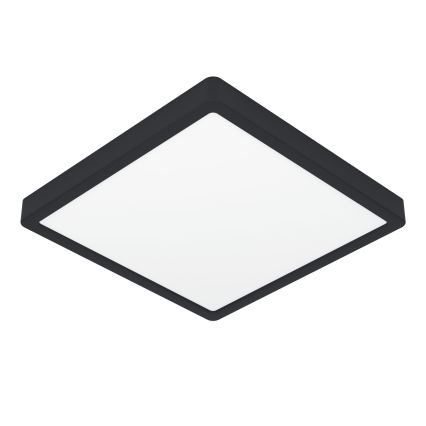 Eglo - LED Bathroom Ceiling Light LED/13W/230V 2700/4000/6500K 29x29 cm IP44 Black