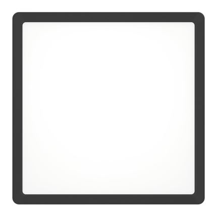 Eglo - LED Bathroom Ceiling Light LED/13W/230V 29x29 cm IP44 Black